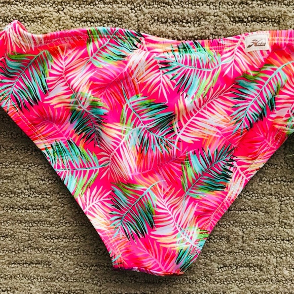 NWT HOBIE Girls TROPICAL California Style TANKINI BIKINI SWIMSUIT Size 12 - Picture 2 of 13